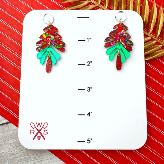 Aspen Dangles in Christmas Glitz