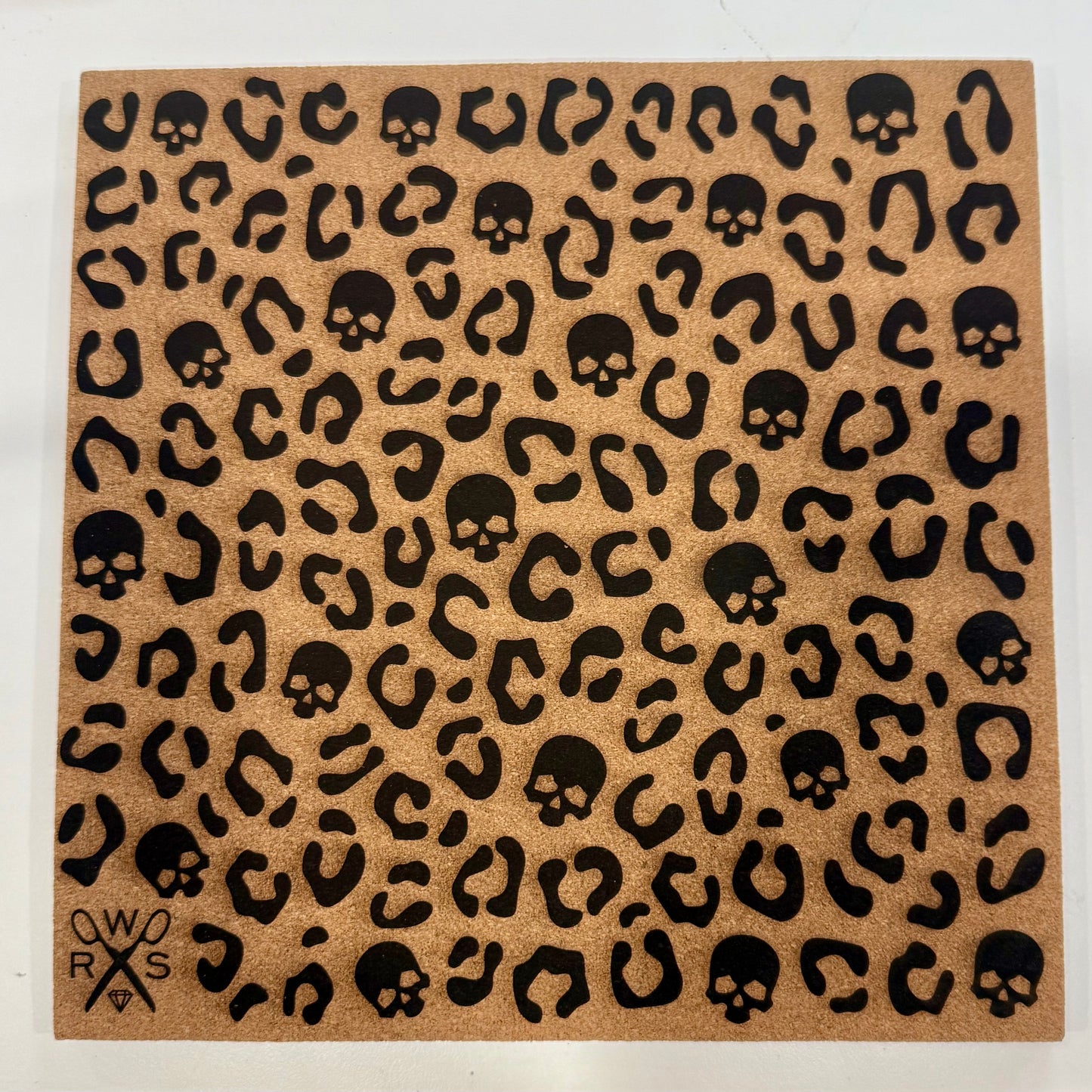 Cork Earring Display Board You Choose the Print