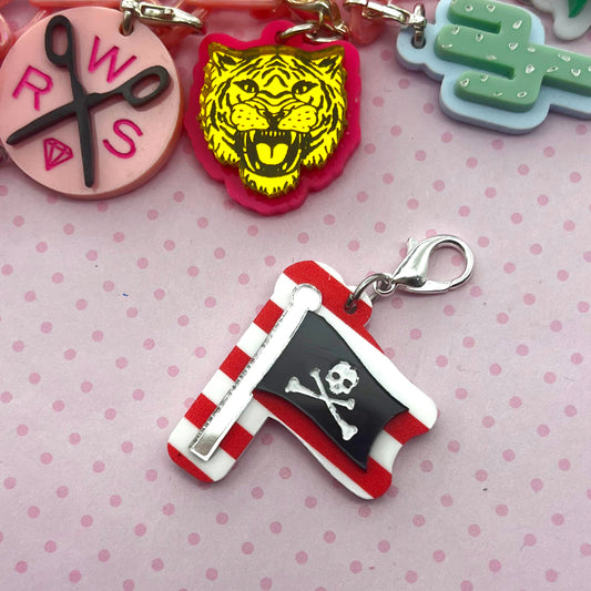 Pirate Flag Bestie Charm