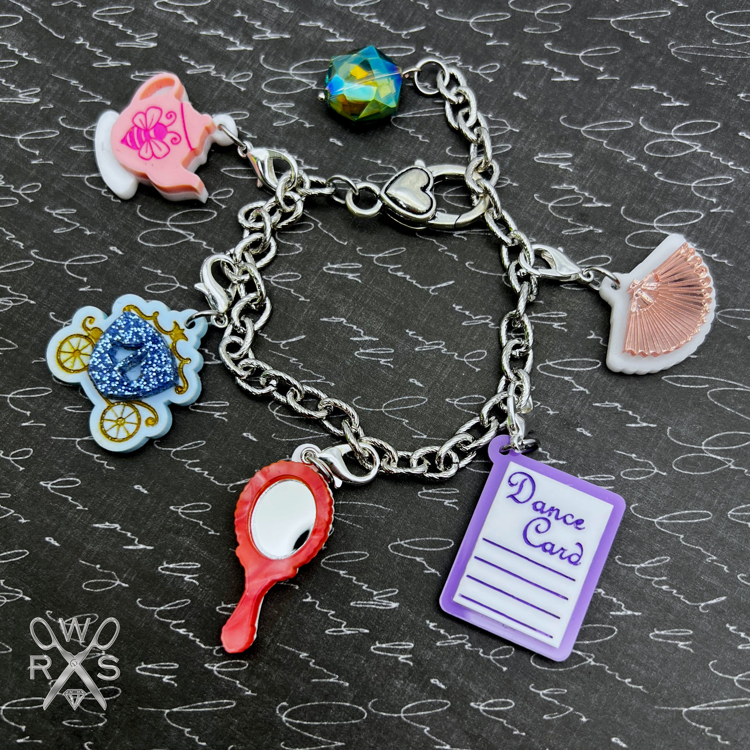 Spill the Tea Loaded Bestie Bracelet – Running With Scissors Jewelry