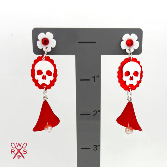 Calla Lily Crypt Dangles