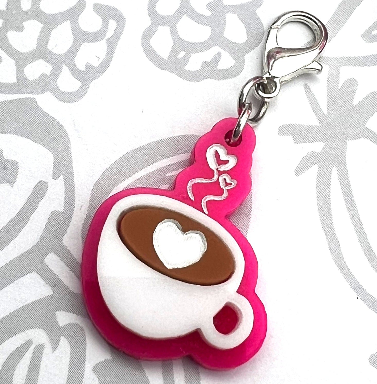 Coffee Lover Bestie Charm – Running With Scissors Jewelry