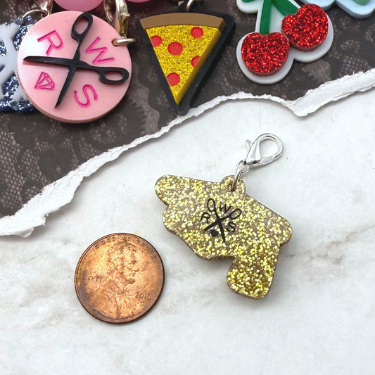 Grad Cap Bestie Charm