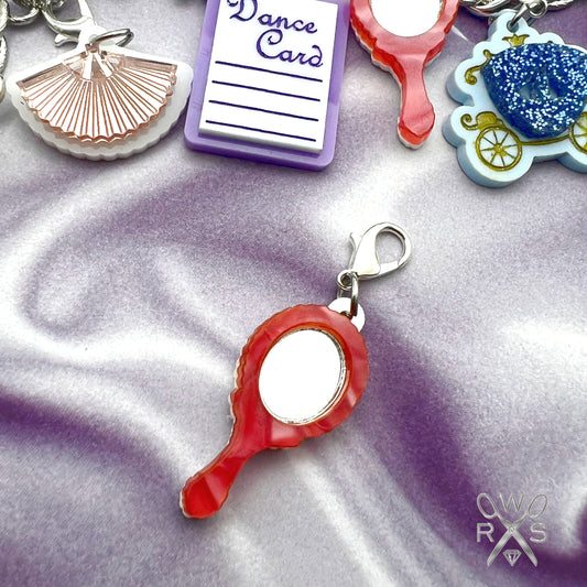 Hand Mirror Bestie Charm