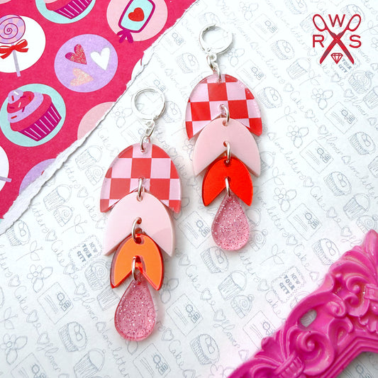 Havana Huggies in Pink and Red Checkered