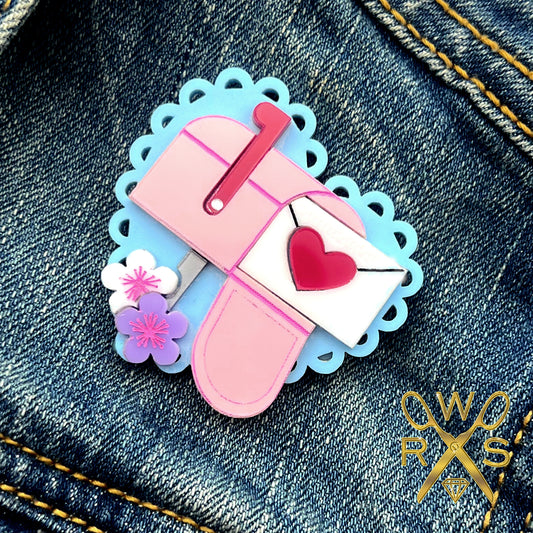 Love Letters Brooch