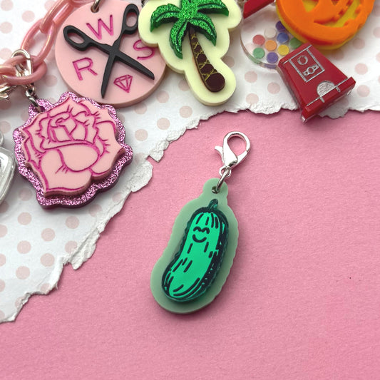 Pickle Bestie Charm