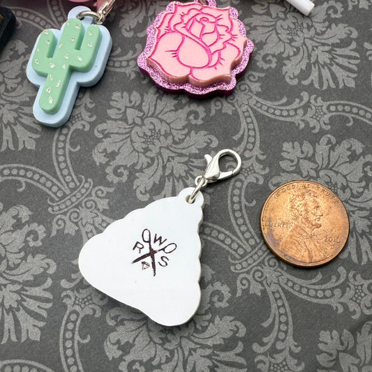Poop Emoji Bestie Charm