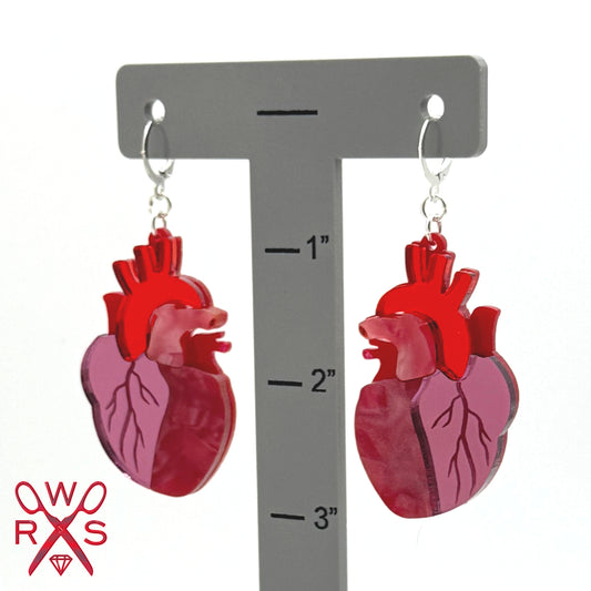 Pulse Perfect Anatomical Heart Huggies in Red and Pink