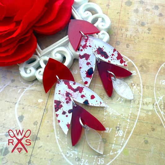 Rio Dangles in Blood Splatter