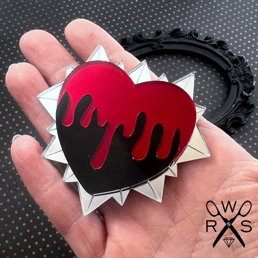 Shattered Affair Brooch