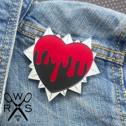 Shattered Affair Brooch