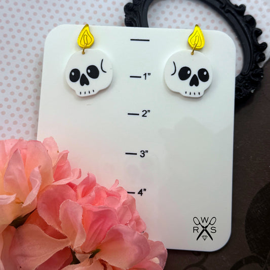 Skull Candle Dangles