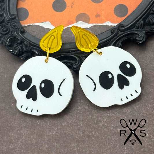 Skull Candle Dangles