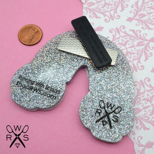 Skull Rainbow Brooch - Laser Cut Acrylic