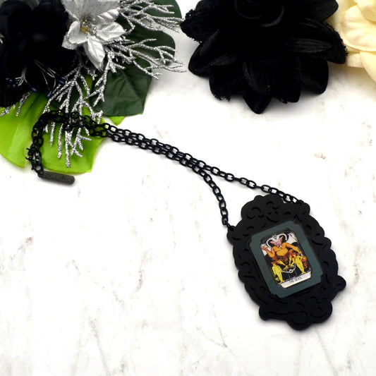 THE DEVIL Tarot Necklace