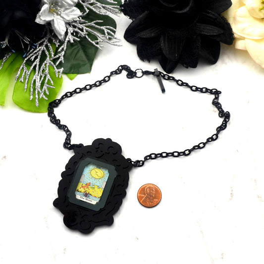 THE MOON Tarot Necklace