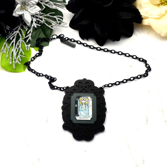 HIGH PRIESTESS Tarot Necklace