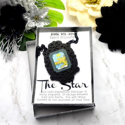 THE STAR Tarot Necklace