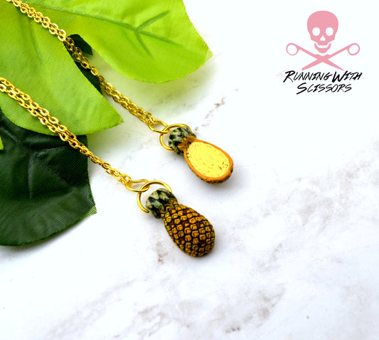 SWEET PINEAPPLE Sending Love 2 Necklace Set