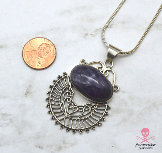 Amethyst Dreams Necklace 925 Sterling Silver