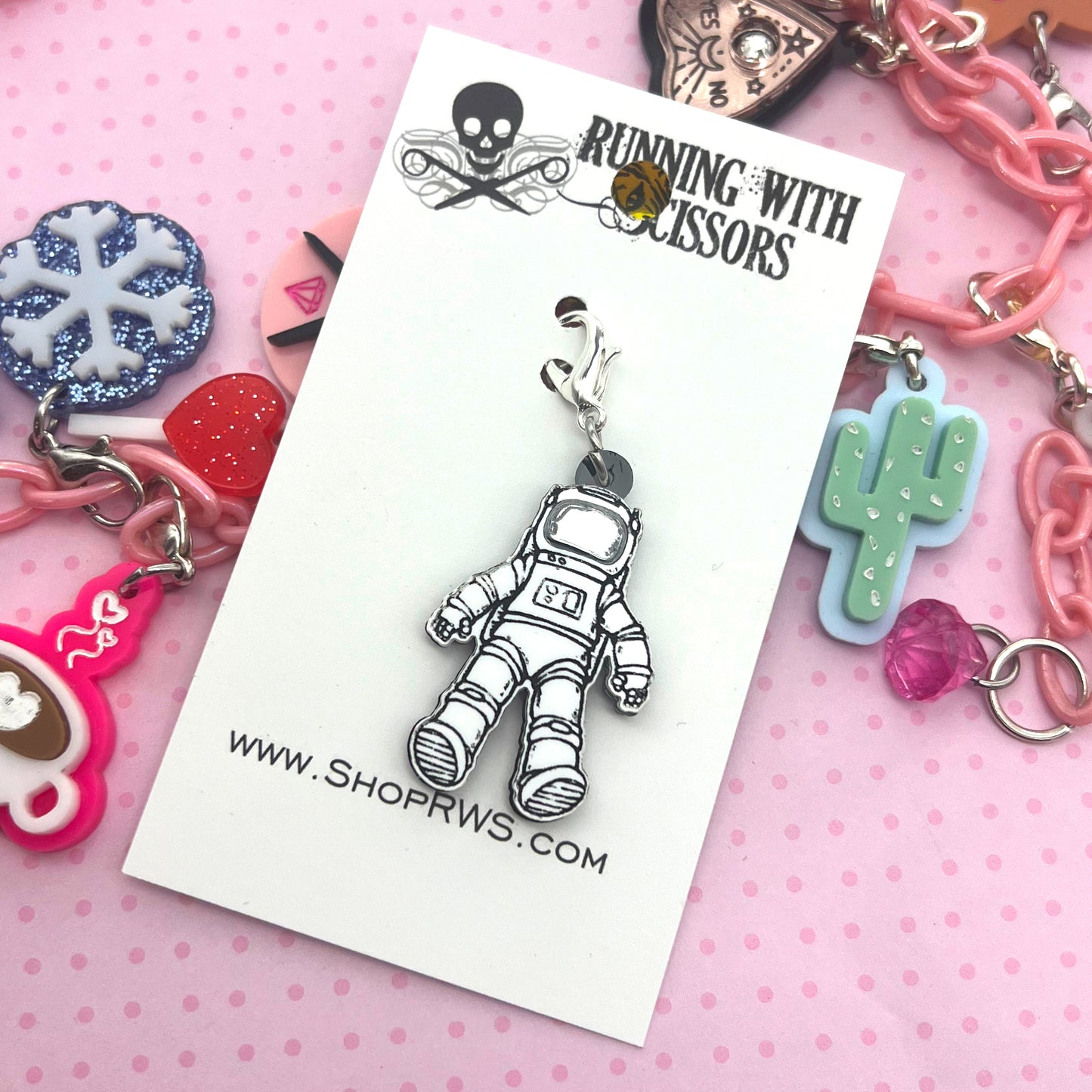 Astronaut Bestie Charm