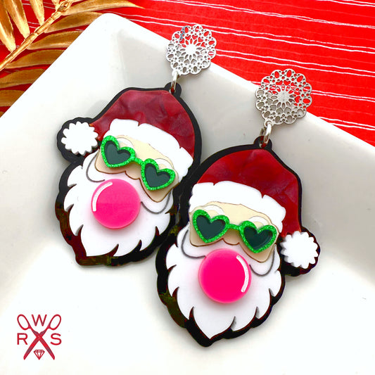 Bubblegum Santa Dangles