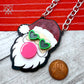Bubblegum Santa Necklace