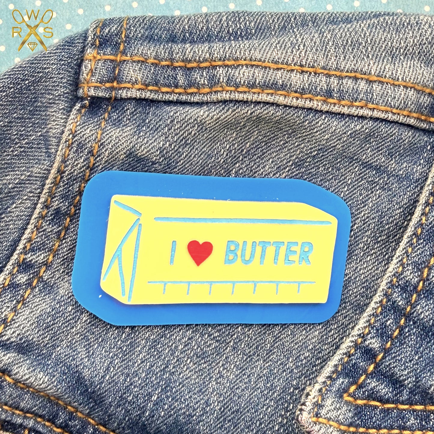 Butter Me Up Brooch