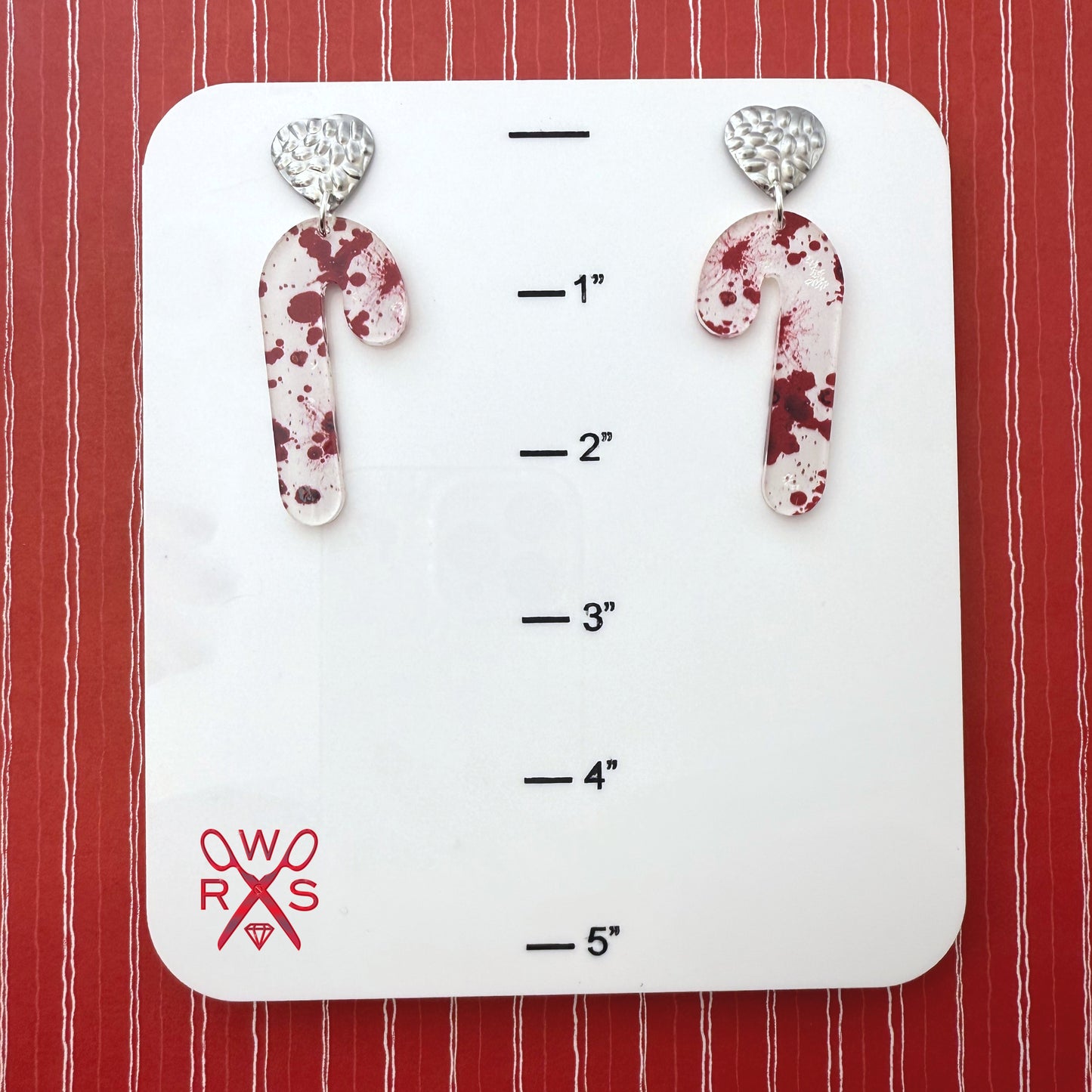 Creepmas Candy Cane Dangles