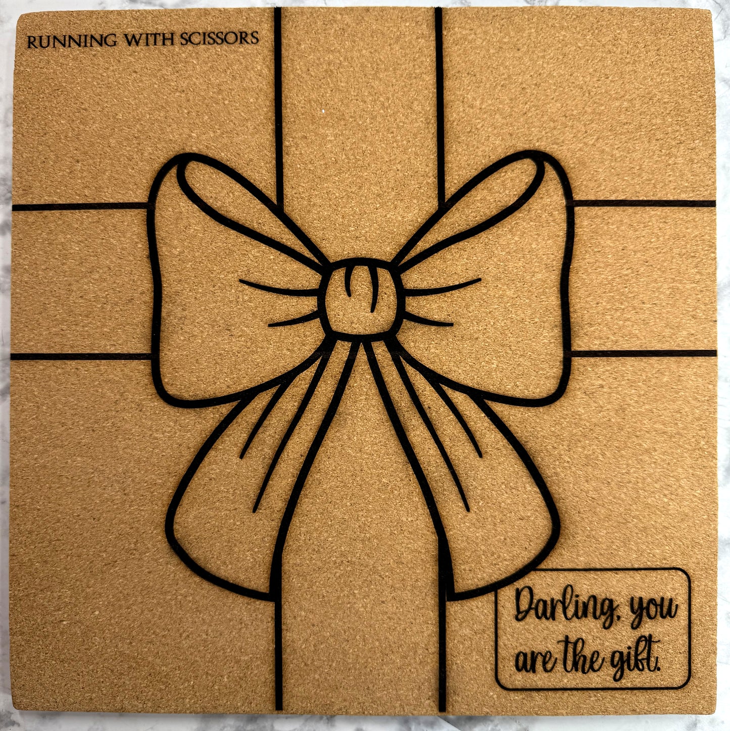 Cork Earring Display Board You Choose the Print