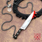 I'll Cut You Knife Necklace