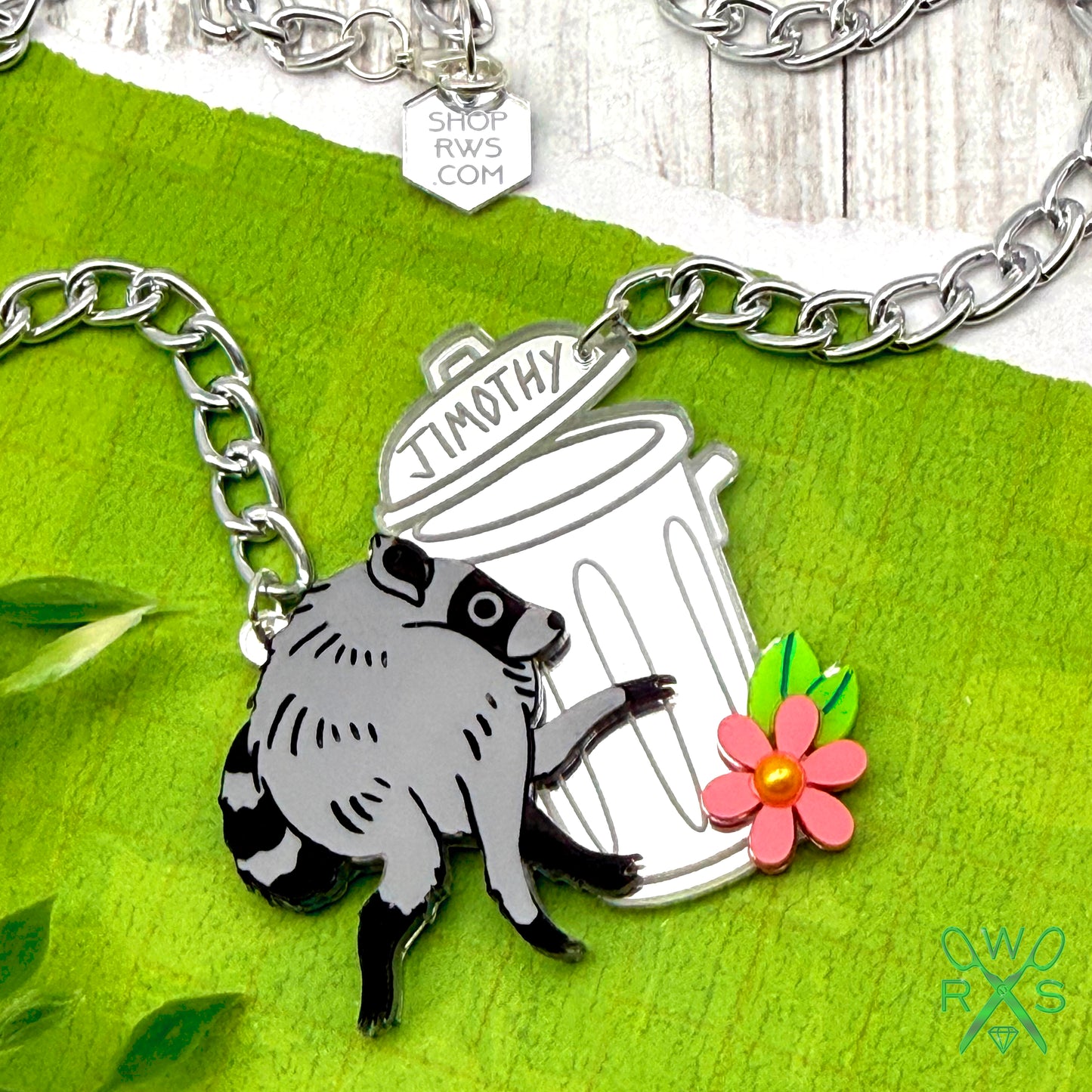 Everyone's Favorite Raccoon Necklace