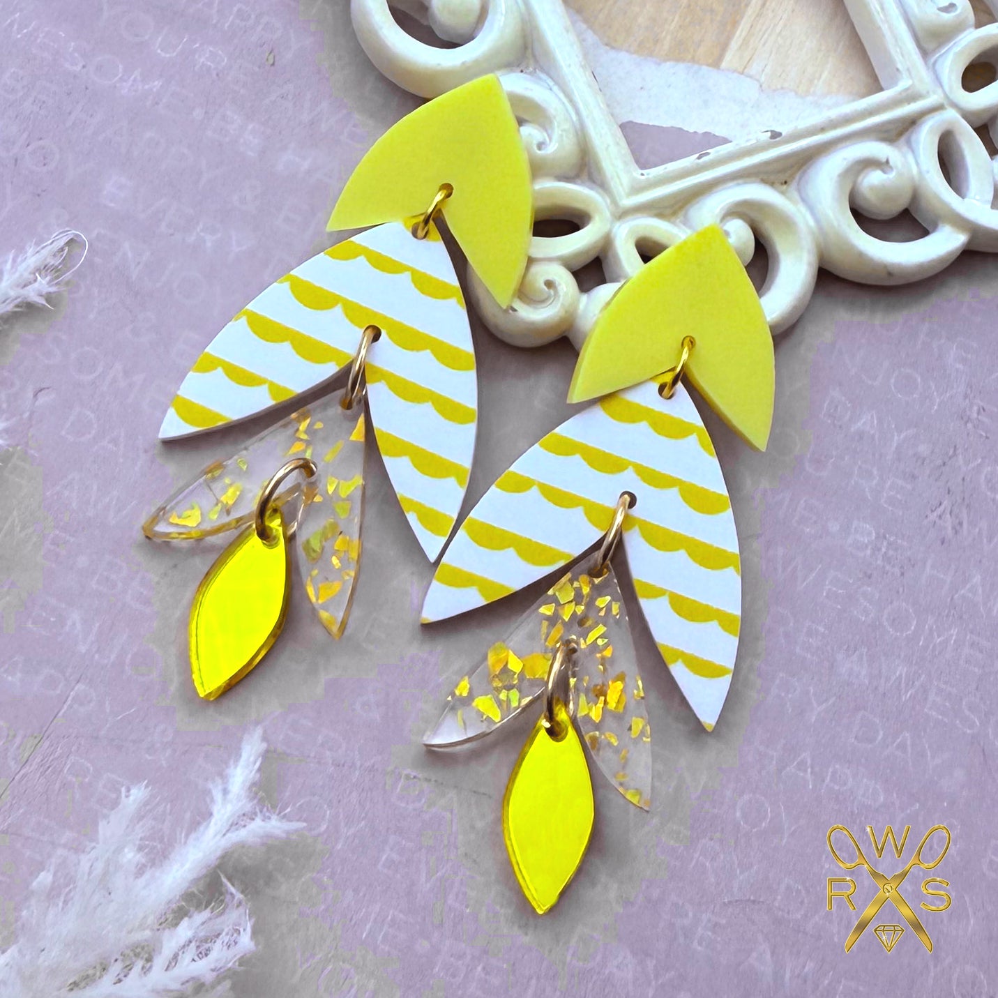 Rio Dangles in Sunshine Yellow