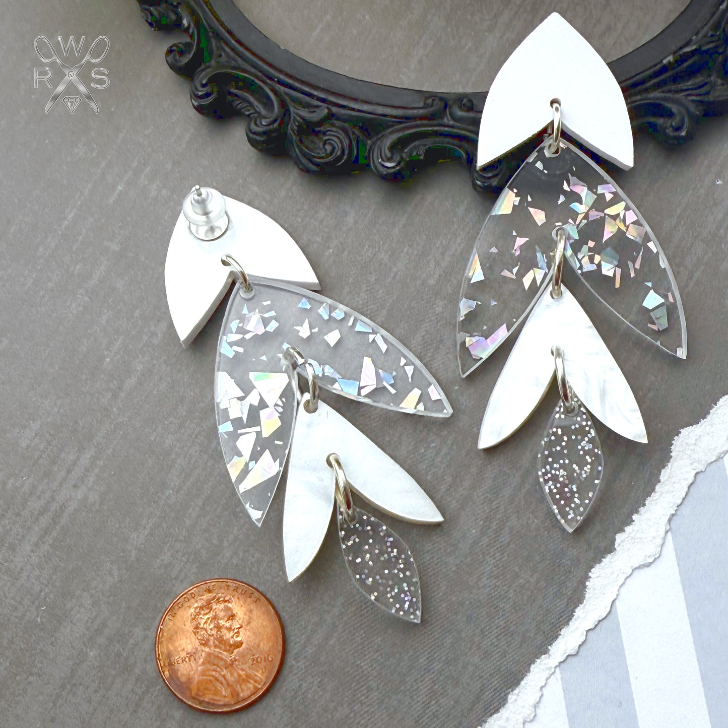 Rio Dangles in Sparkling Frost