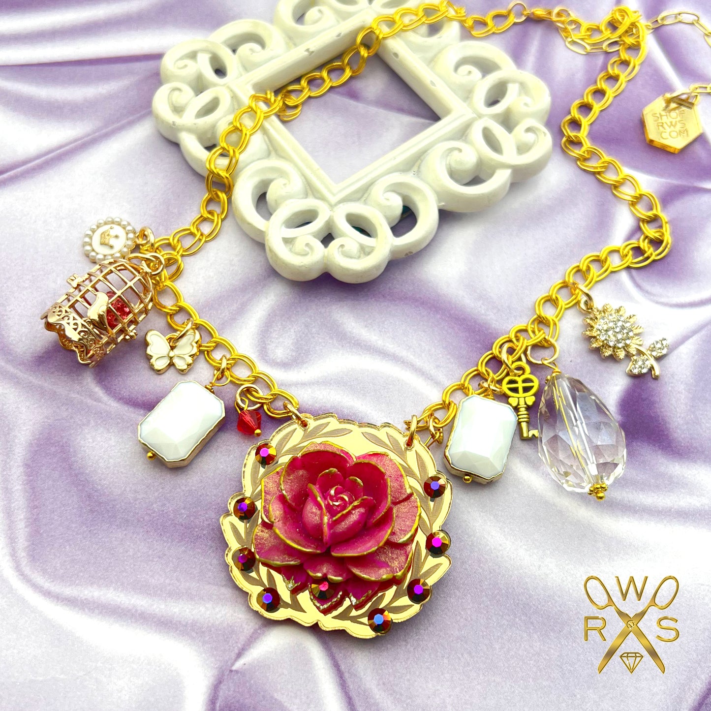 Romancing the Royals Victorian Charm Necklace