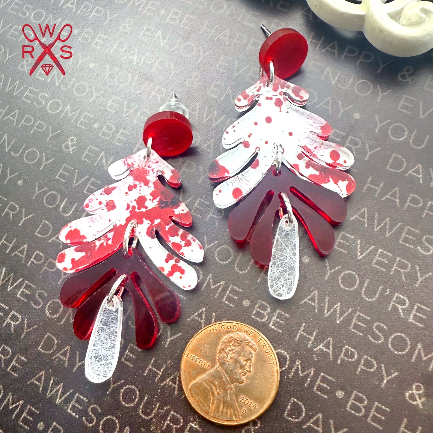 Aspen Dangles in Blood Splatter