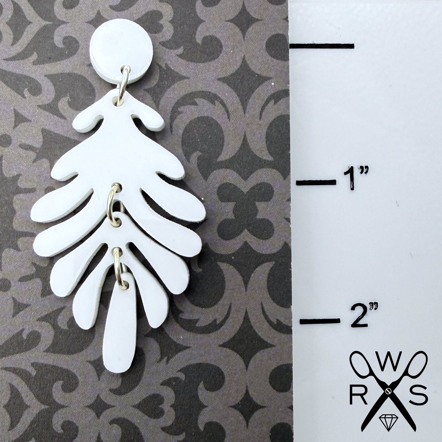Aspen Dangles in Bright White