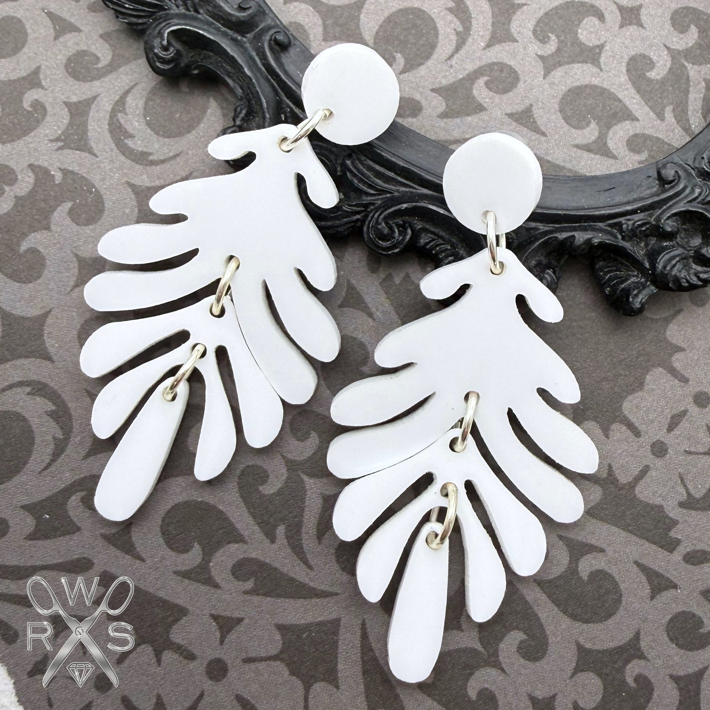 Aspen Dangles in Bright White