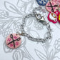 Bestie Charm Club Bracelet in Silver