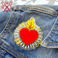 Blazing Heart Pin