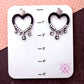 Bleeding Diamond Hearts in Black Pearl