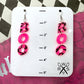 Boo Dangles in Pink Glow-in-the-Dark Ghosts