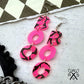 Boo Dangles in Pink Glow-in-the-Dark Ghosts