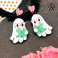 Bookish Ghost Dangles