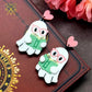 Bookish Ghost Dangles