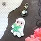 Bookish Ghost Purse Charm