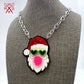 Bubblegum Santa Necklace