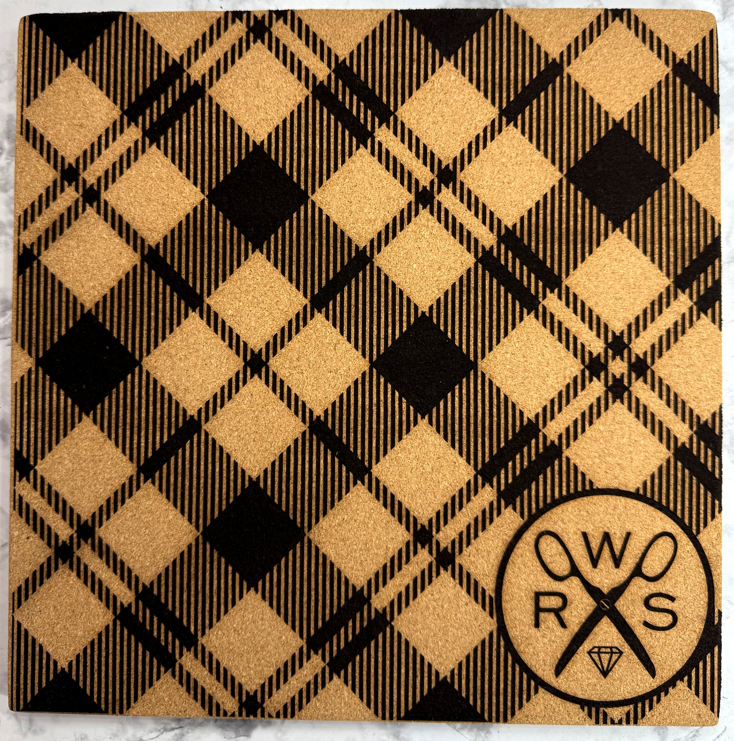 Cork Earring Display Board You Choose the Print