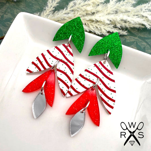 Christmas Cake Rio Dangles